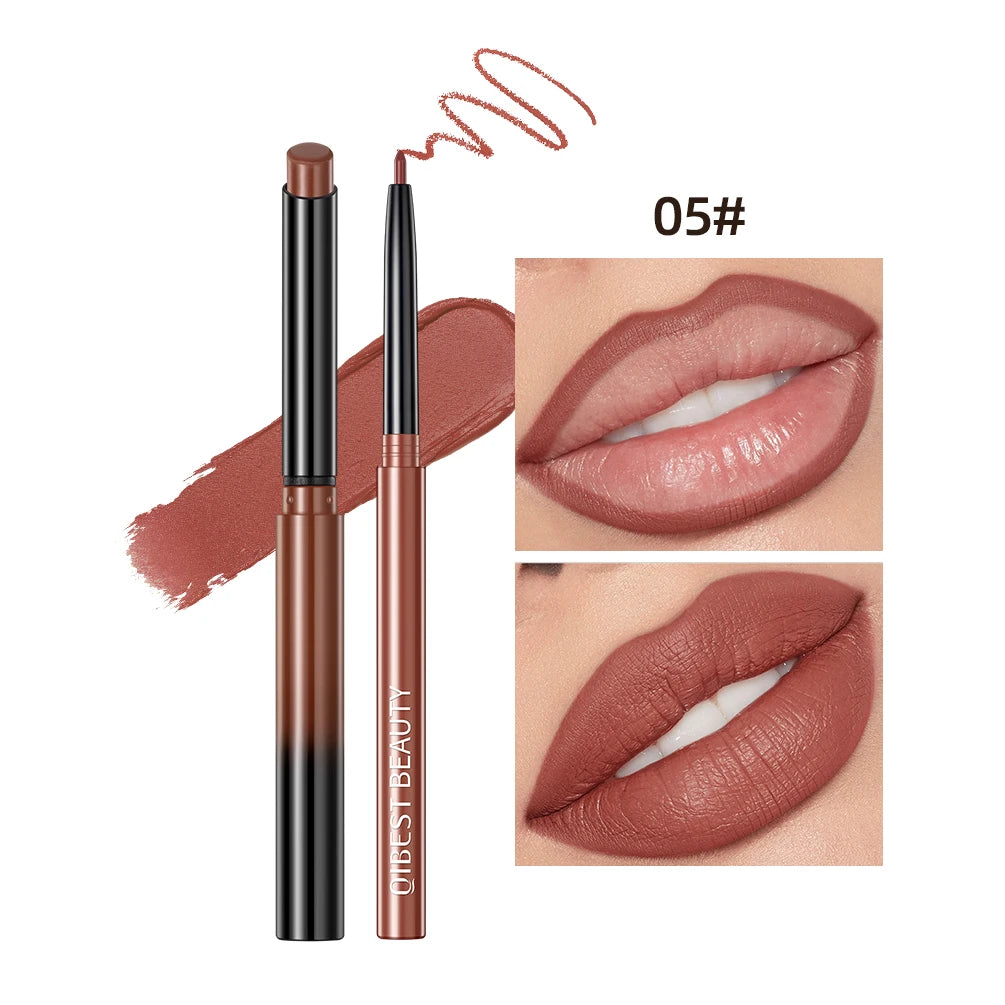 QIBEST Matte Nude Lipstick