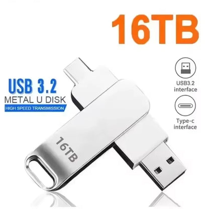 New 16TB USB 3.2 Flash Drive