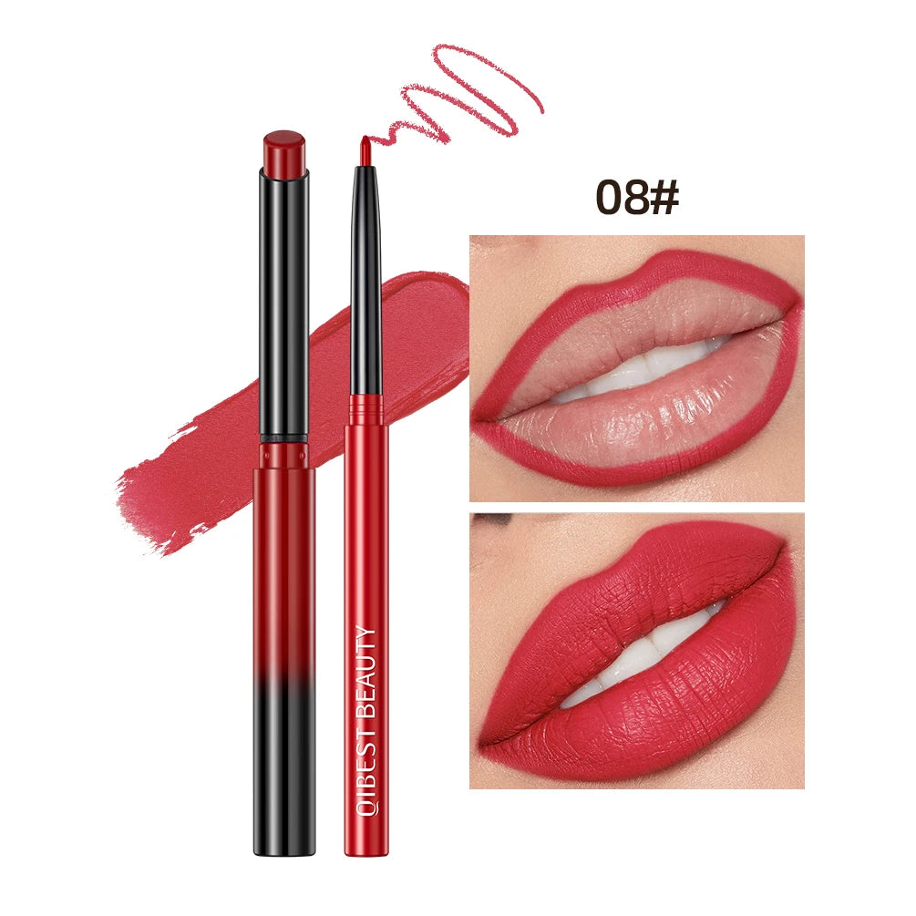 QIBEST Matte Nude Lipstick