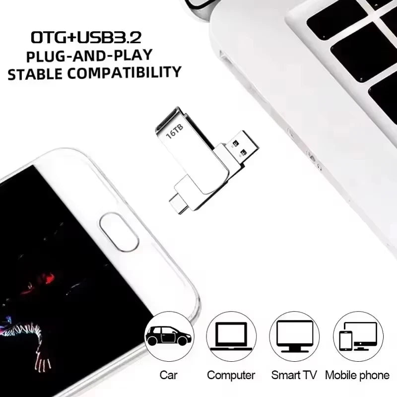 New 16TB USB 3.2 Flash Drive