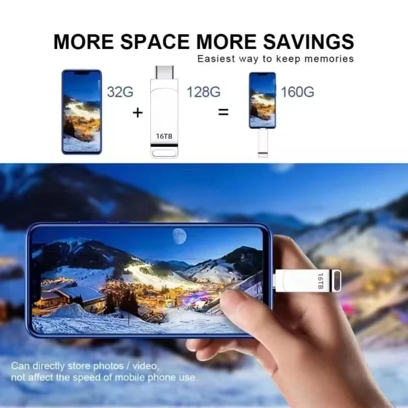 New 16TB USB 3.2 Flash Drive