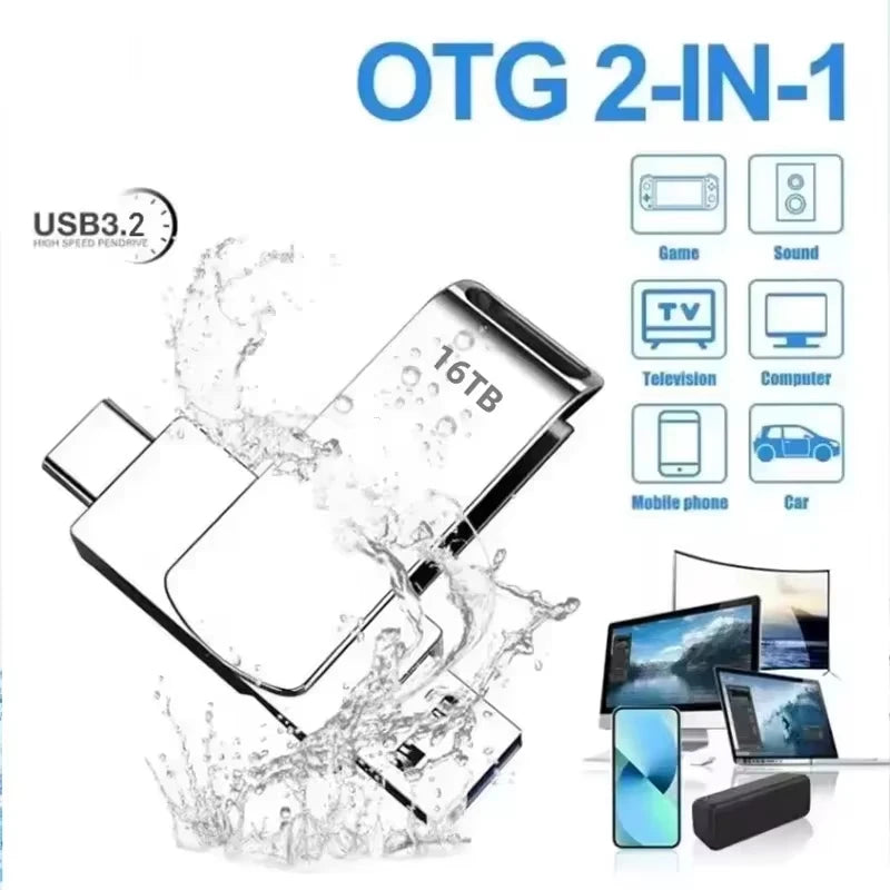 New 16TB USB 3.2 Flash Drive
