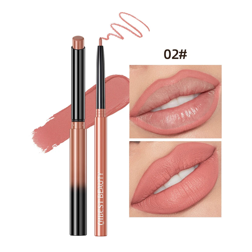 QIBEST Matte Nude Lipstick